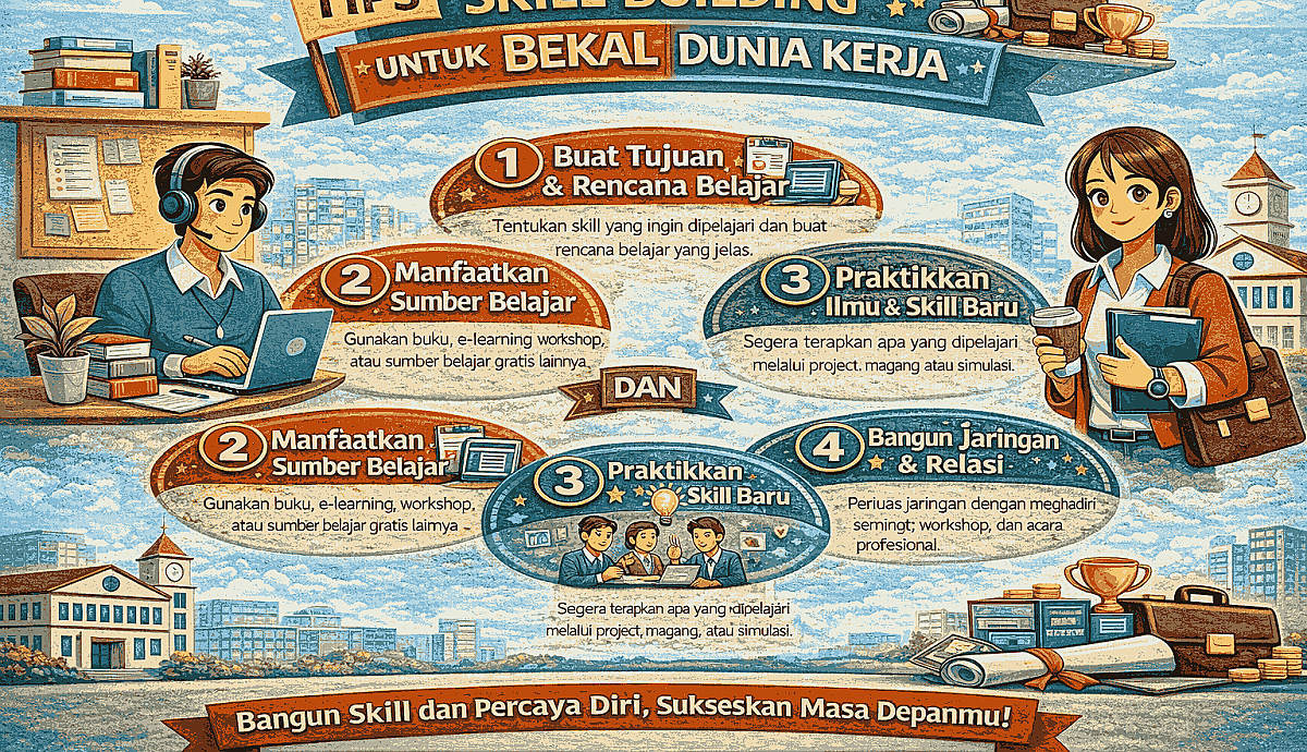 Tips Skill Building untuk Bekal Dunia Kerja