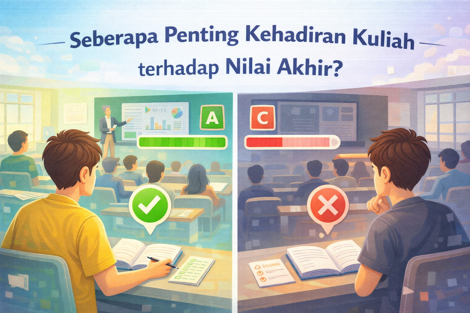 Seberapa Penting Kehadiran Kuliah terhadap Nilai Akhir?