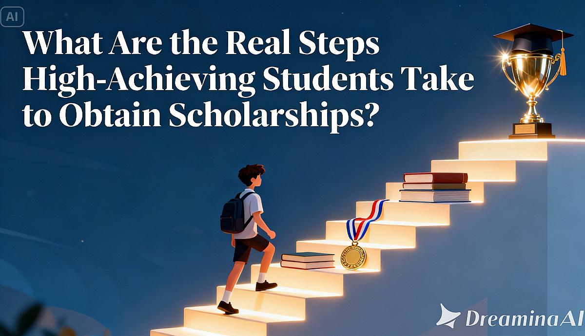 What Are the Real Steps High-Achieving Students Take to Obtain Scholarships?