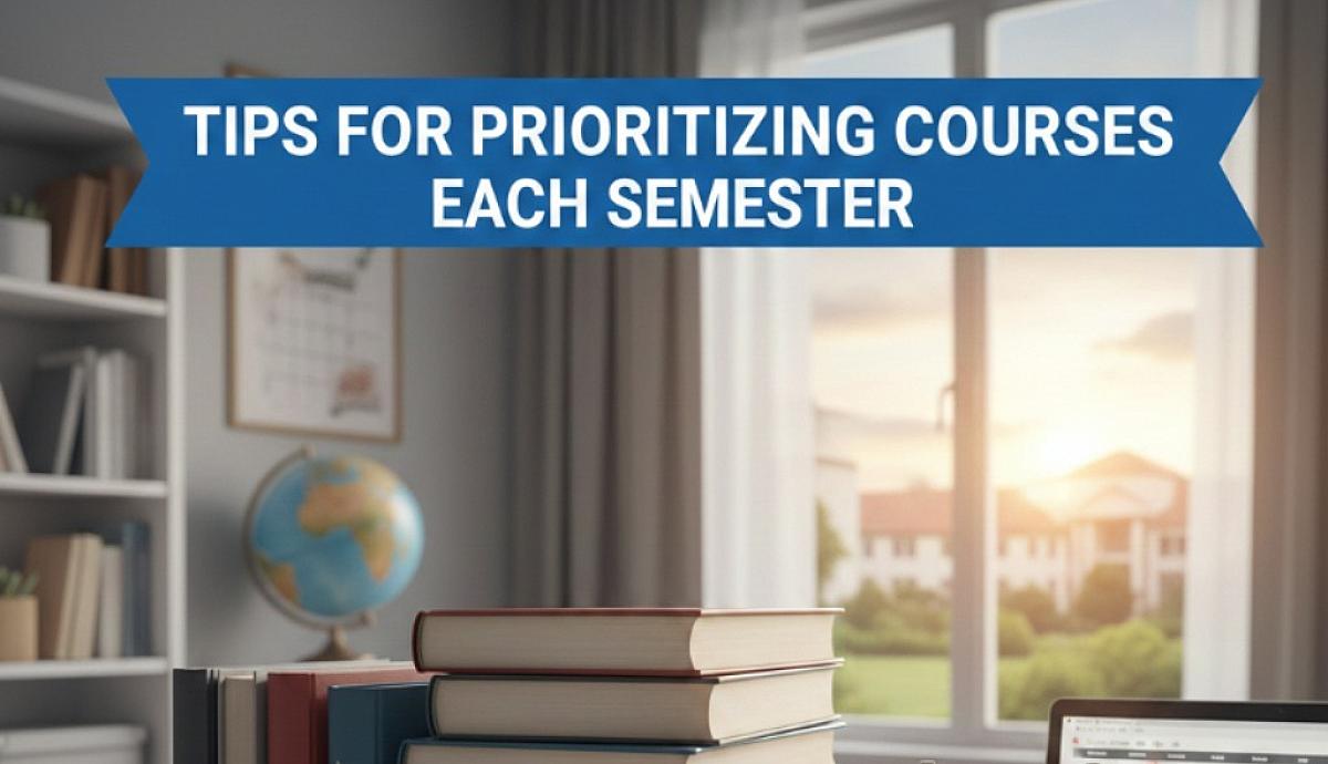 Tips for Prioritizing Courses Each Semester