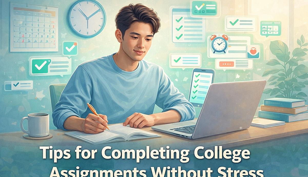 Tips for Completing College Assignments Without Stress