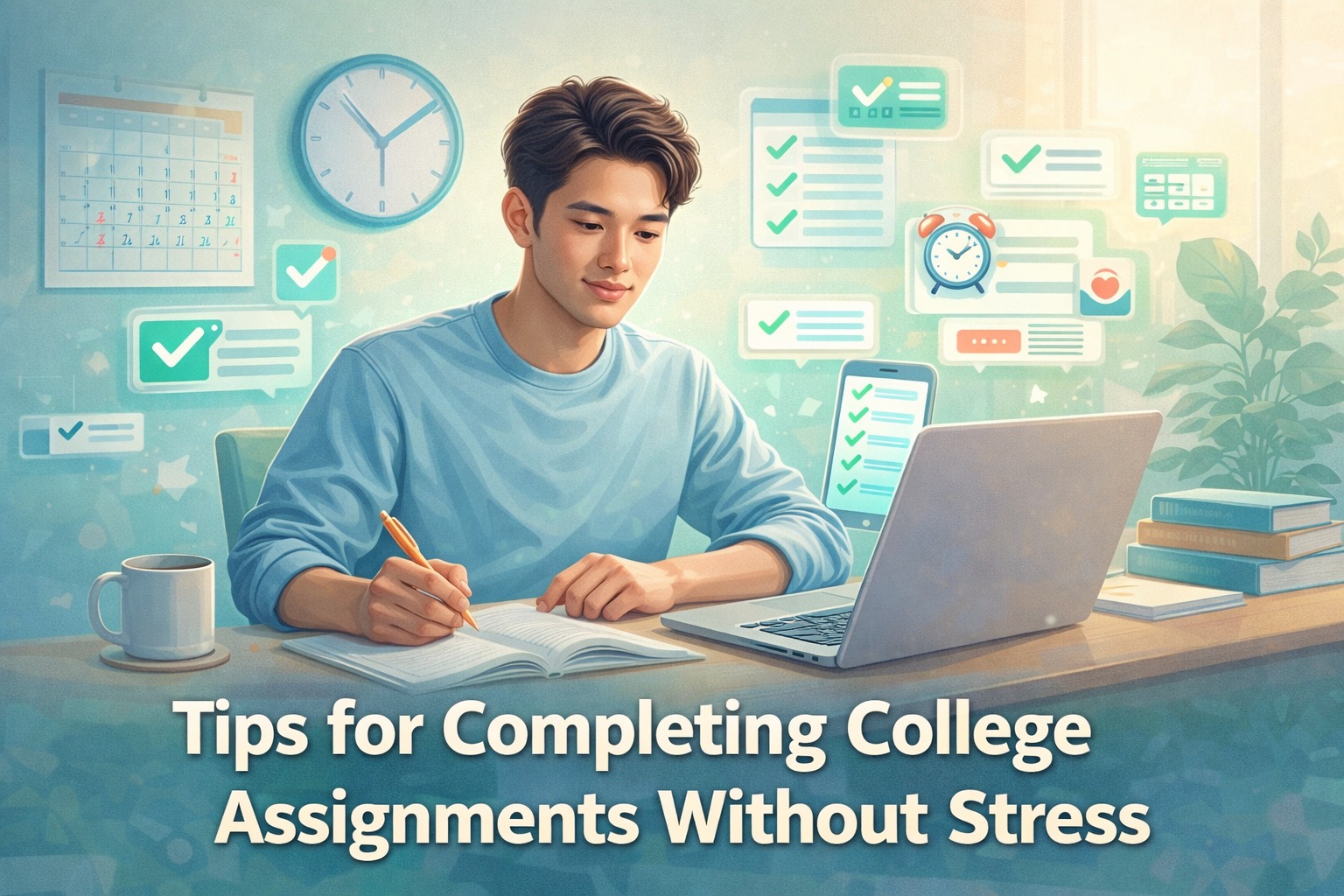 Tips for Completing College Assignments Without Stress