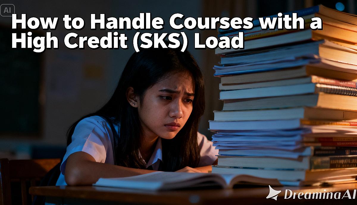 How to Handle Courses with a High Credit (SKS) Load