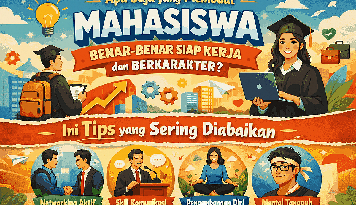 Apa Saja yang Membuat Mahasiswa Benar-Benar Siap Kerja dan Berkarakter? Ini Tips yang Sering Diabaikan
