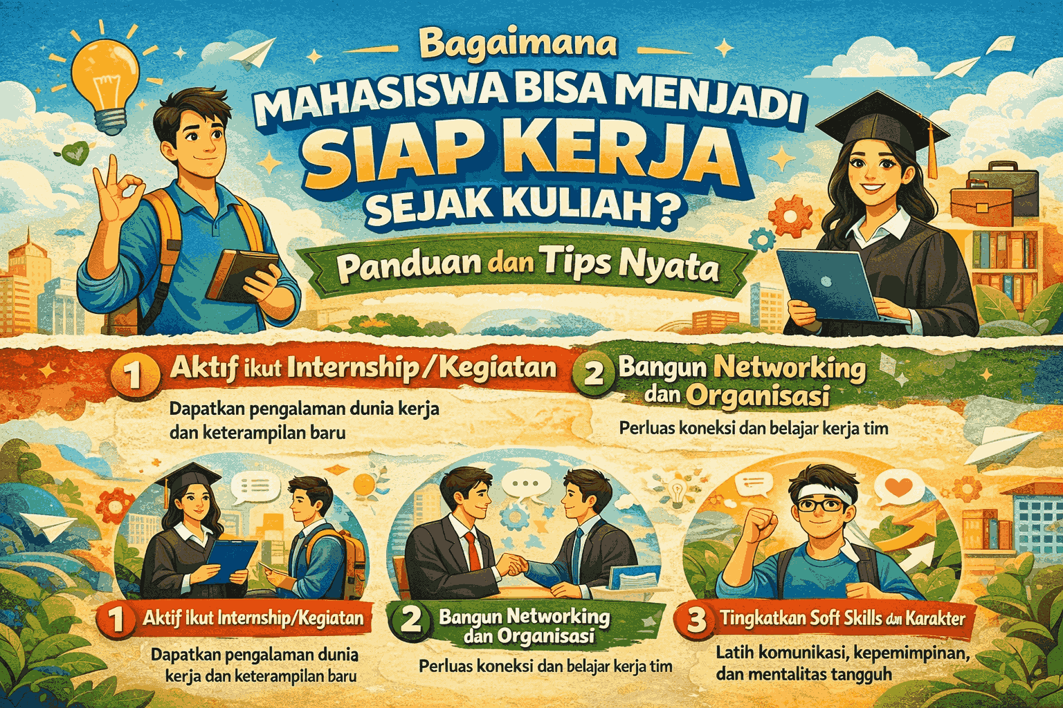 Bagaimana Mahasiswa Bisa Menjadi Siap Kerja Sejak Kuliah? Panduan dan Tips Nyata