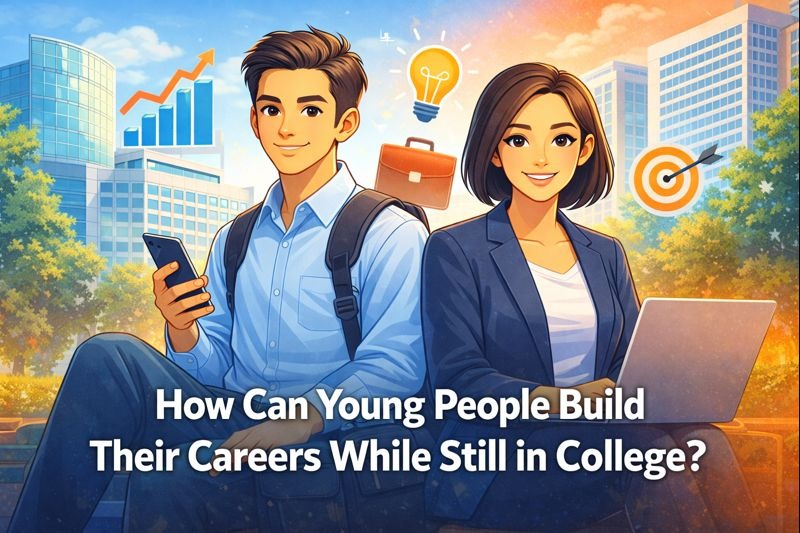 How Can Young People Build Their Careers While Still in College?