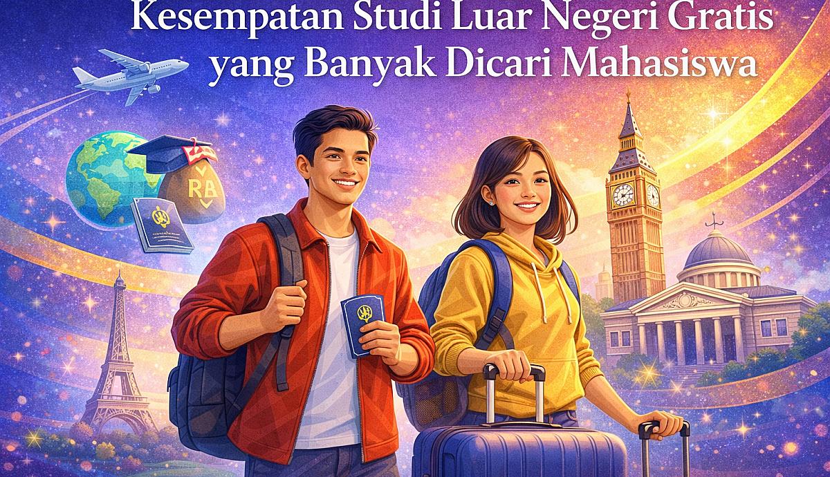 Kesempatan Studi Luar Negeri Gratis yang Banyak Dicari Mahasiswa