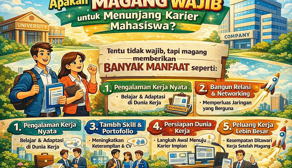 Apakah Magang Wajib untuk Menunjang Karier Mahasiswa
