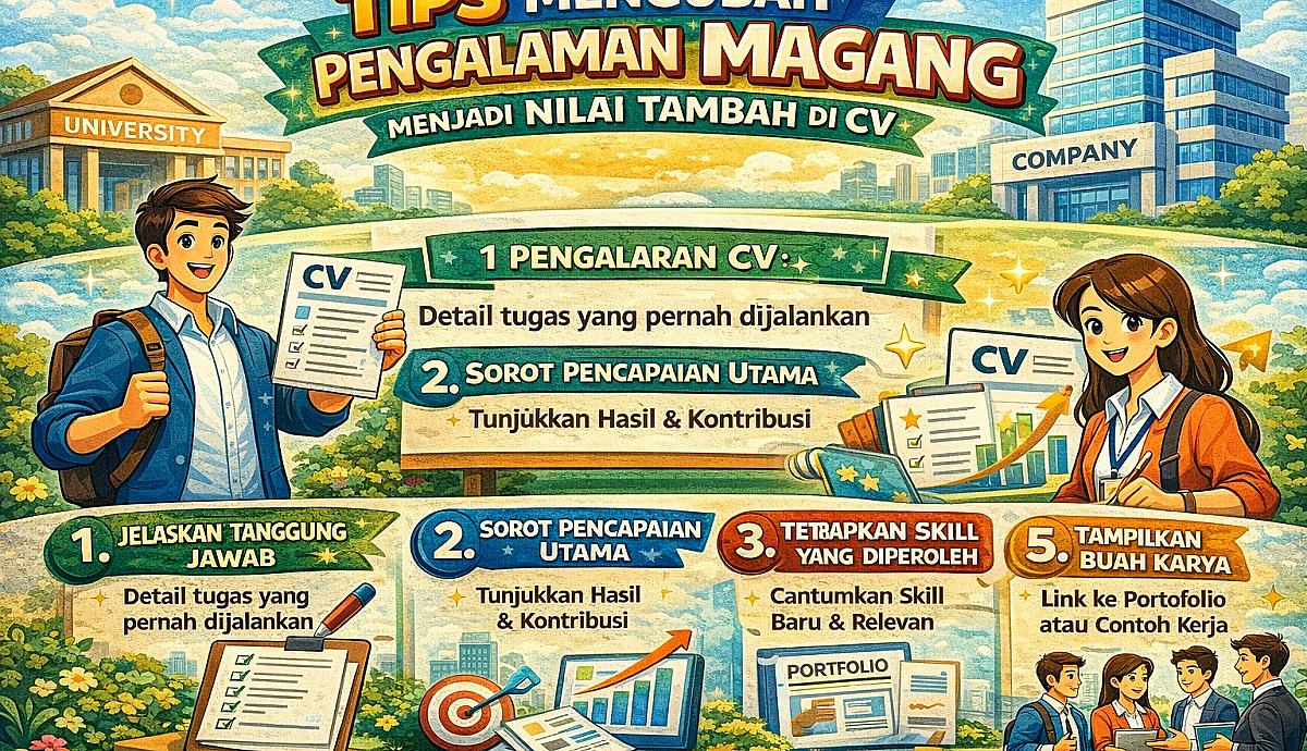 Tips Mengubah Pengalaman Magang Menjadi Nilai Tambah di CV