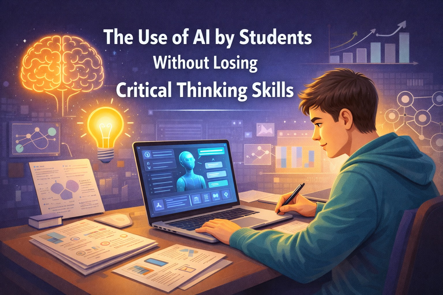 The Use of AI by Students Without Losing Critical Thinking Skills