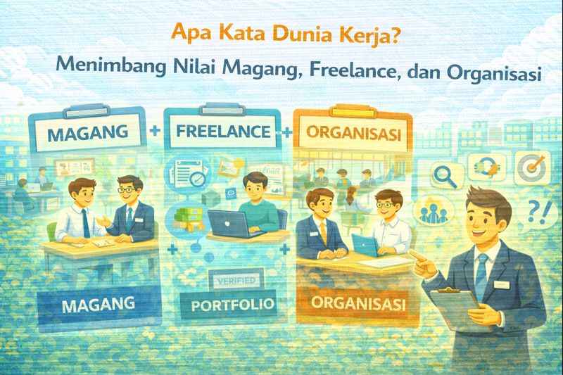 KULIAH SAMBIL CARI PENGALAMAN, PERLUKAH SEMUA DIJALANI SEKALIGUS?