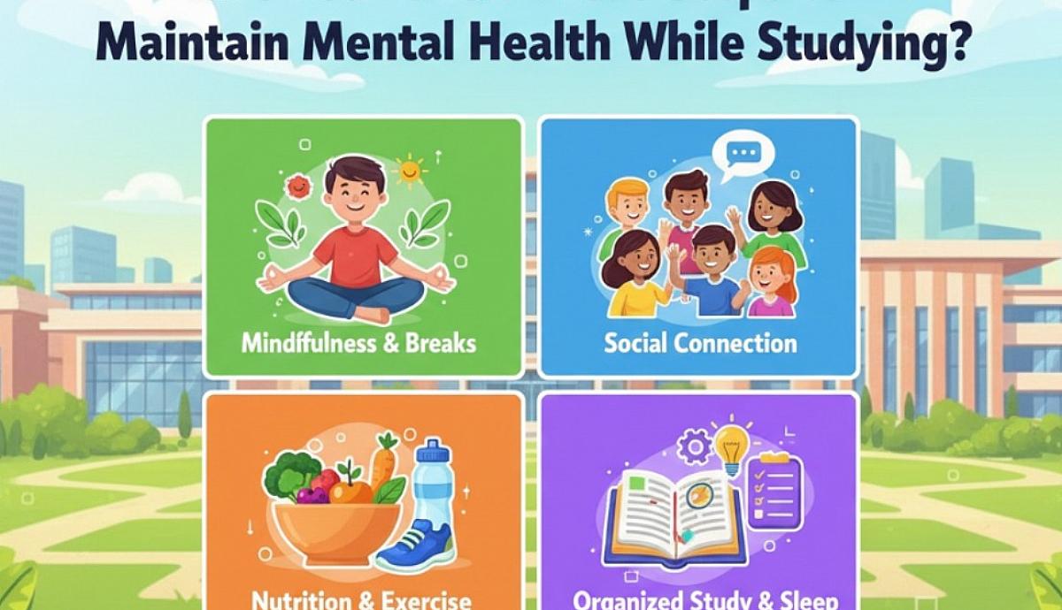 Have You Taken These Steps to Maintain Mental Health While Studying?