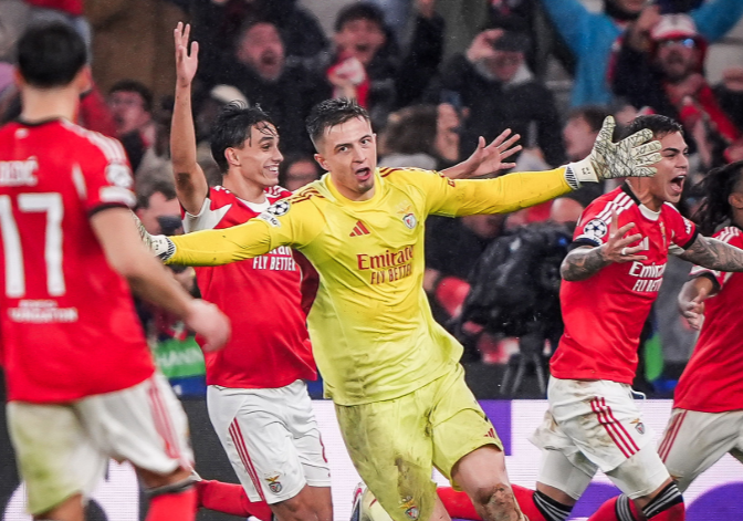 Benfica Hajar Real Madrid 4-2 dan Kirim Los Blancos ke Play-off Liga Champions