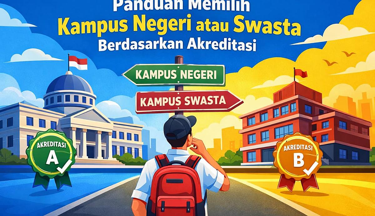 Panduan Memilih Kampus Negeri atau Swasta Berdasarkan Akreditasi