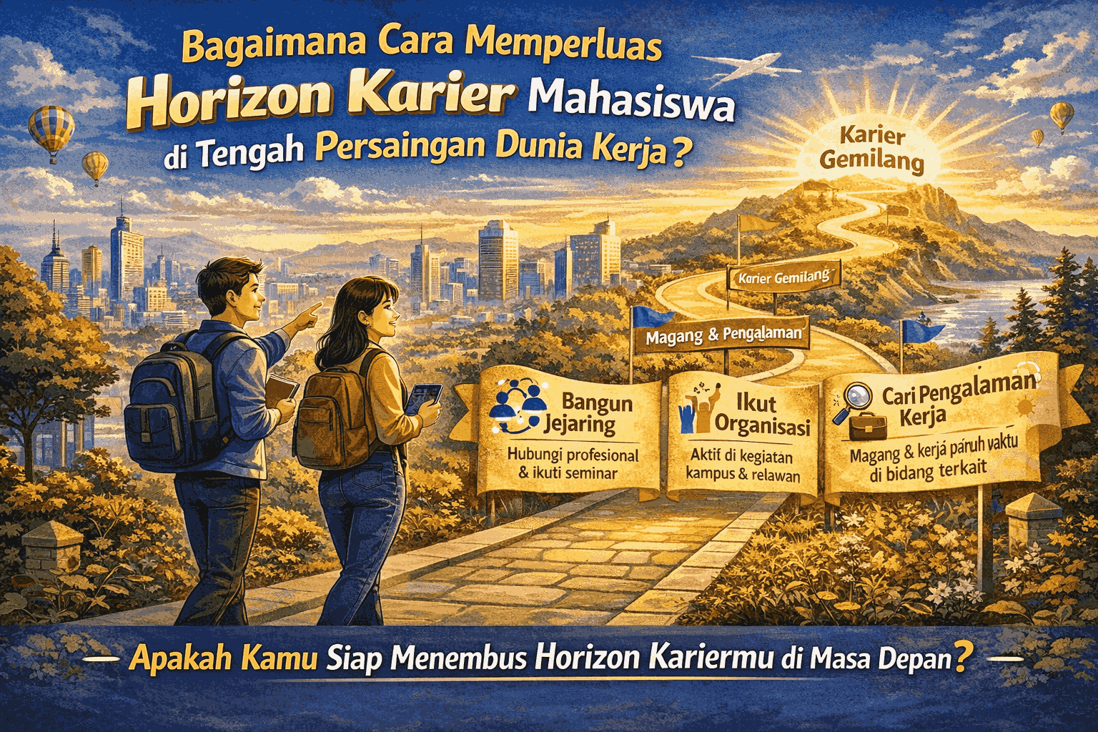 Bagaimana Cara Memperluas Horizon Karier Mahasiswa di Tengah Persaingan Dunia Kerja?