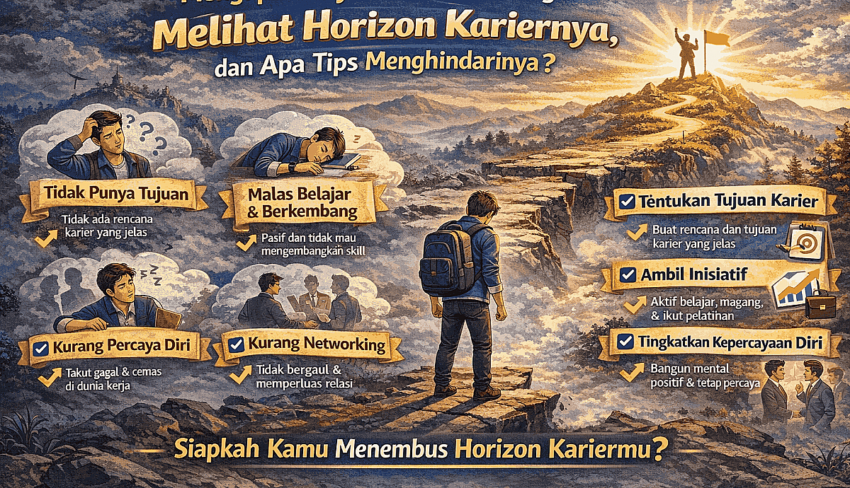 Mengapa Banyak Mahasiswa Gagal Melihat Horizon Kariernya, dan Apa Tips Menghindarinya?