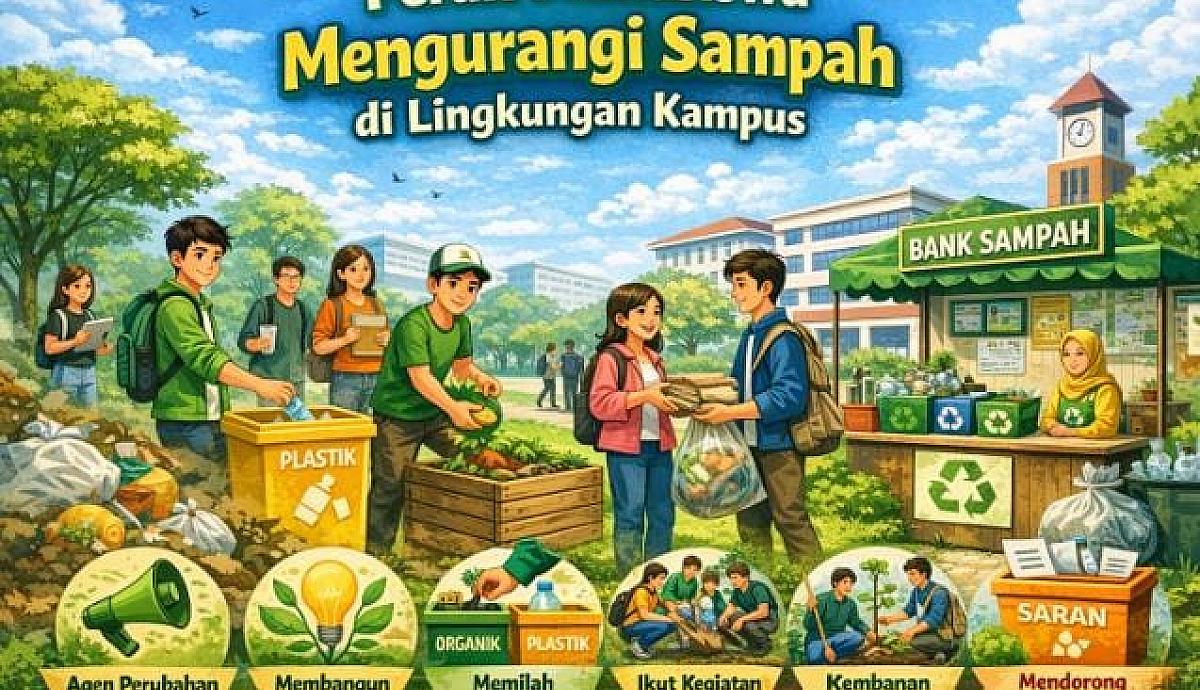 Peran Mahasiswa dalam Mengurangi Sampah di Lingkungan Kampus