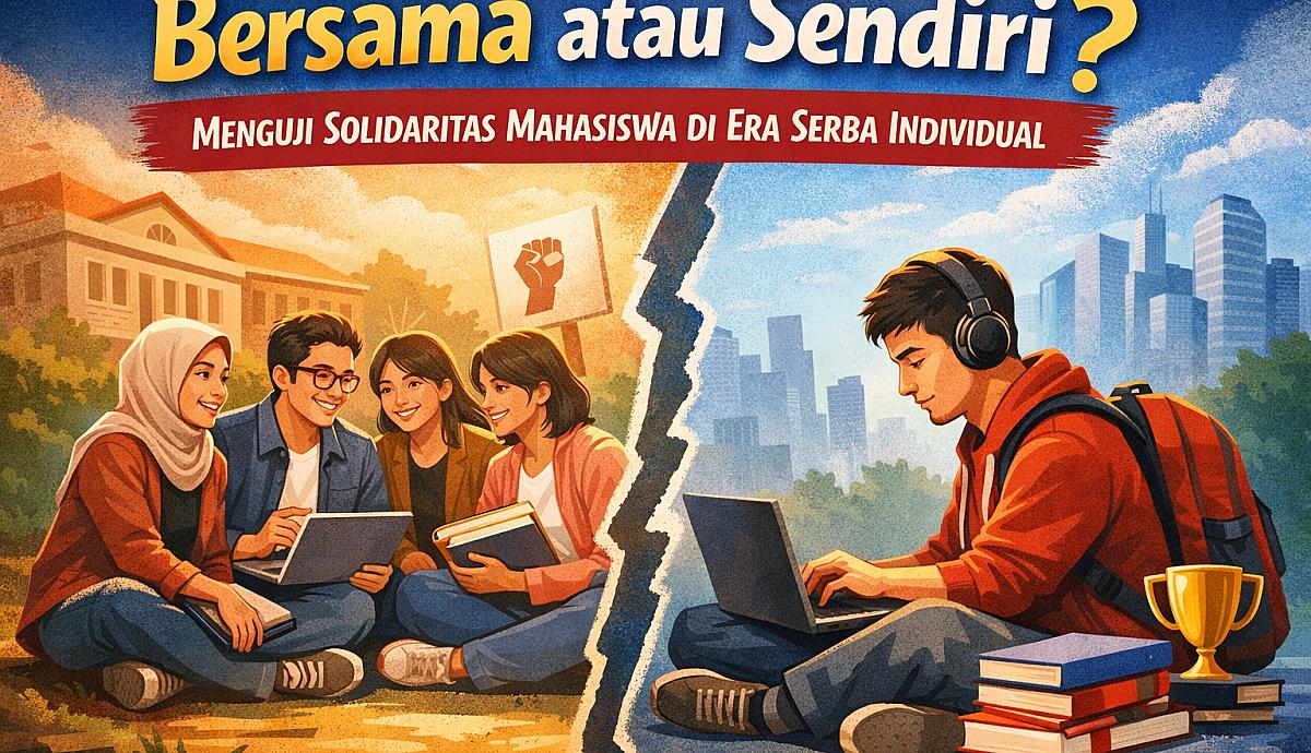 Bersama atau Sendiri? Menguji Solidaritas Mahasiswa di Era Serba Individual