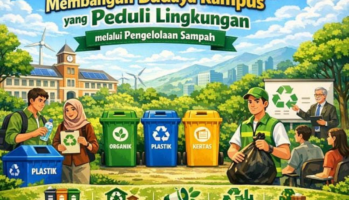 Membangun Budaya Kampus yang Peduli Lingkungan melalui Pengelolaan Sampah