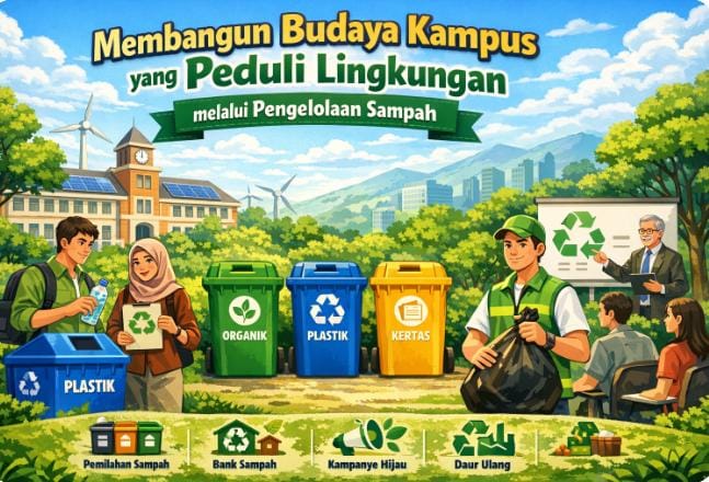 Membangun Budaya Kampus yang Peduli Lingkungan melalui Pengelolaan Sampah