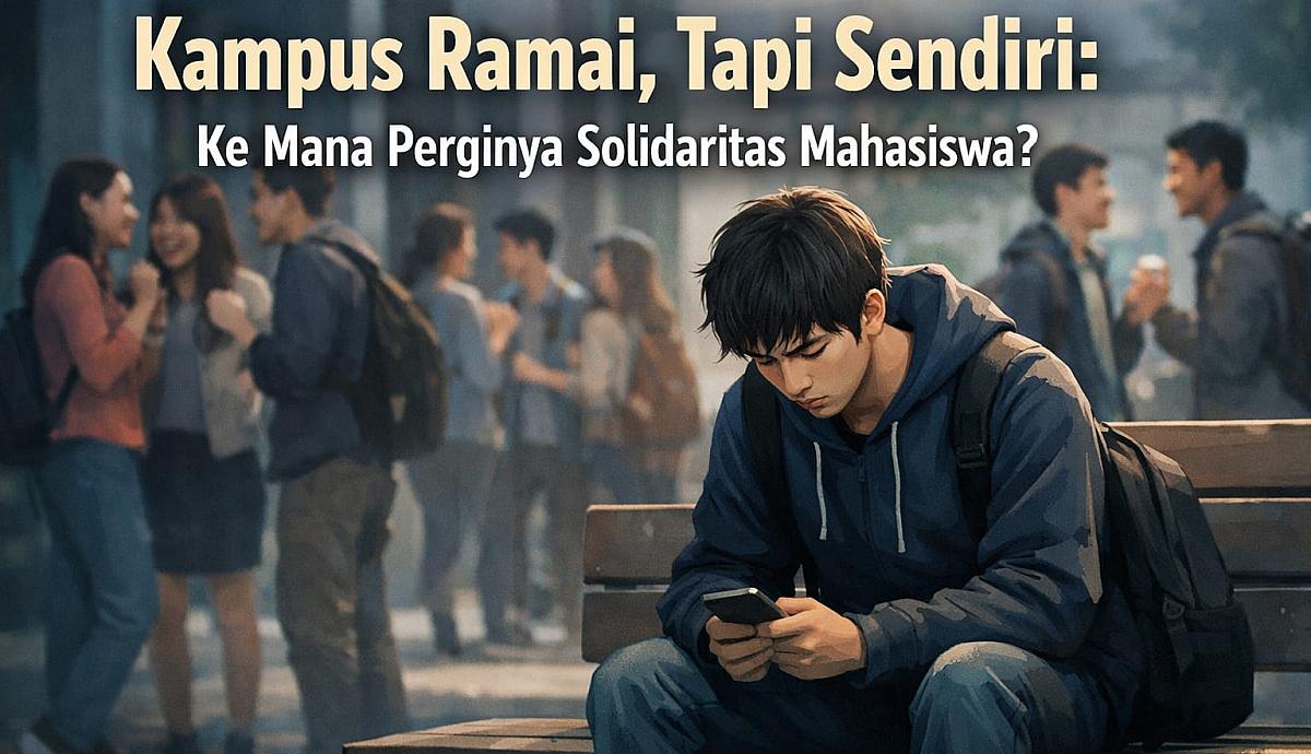 Kampus Ramai, Tapi Sendiri: Ke Mana Perginya Solidaritas Mahasiswa?