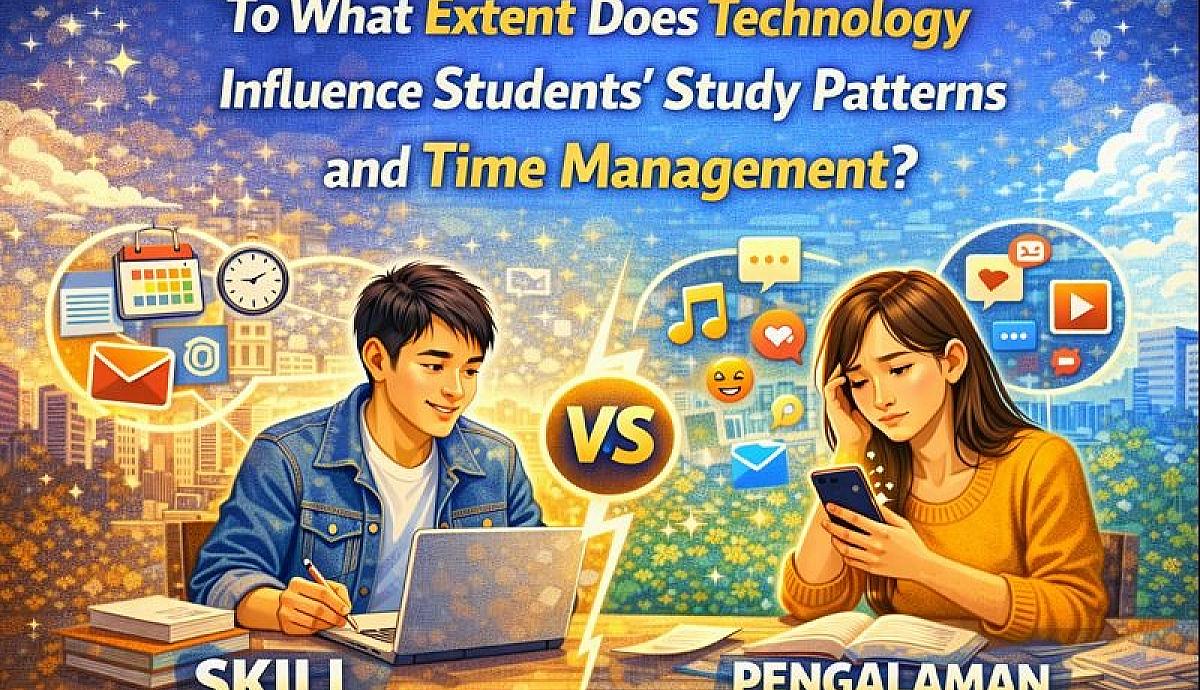 To What Extent Does Technology Influence Students' Study Patterns and Time Management?
