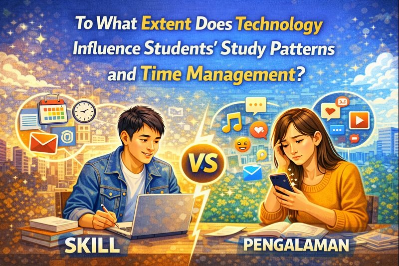 To What Extent Does Technology Influence Students' Study Patterns and Time Management?