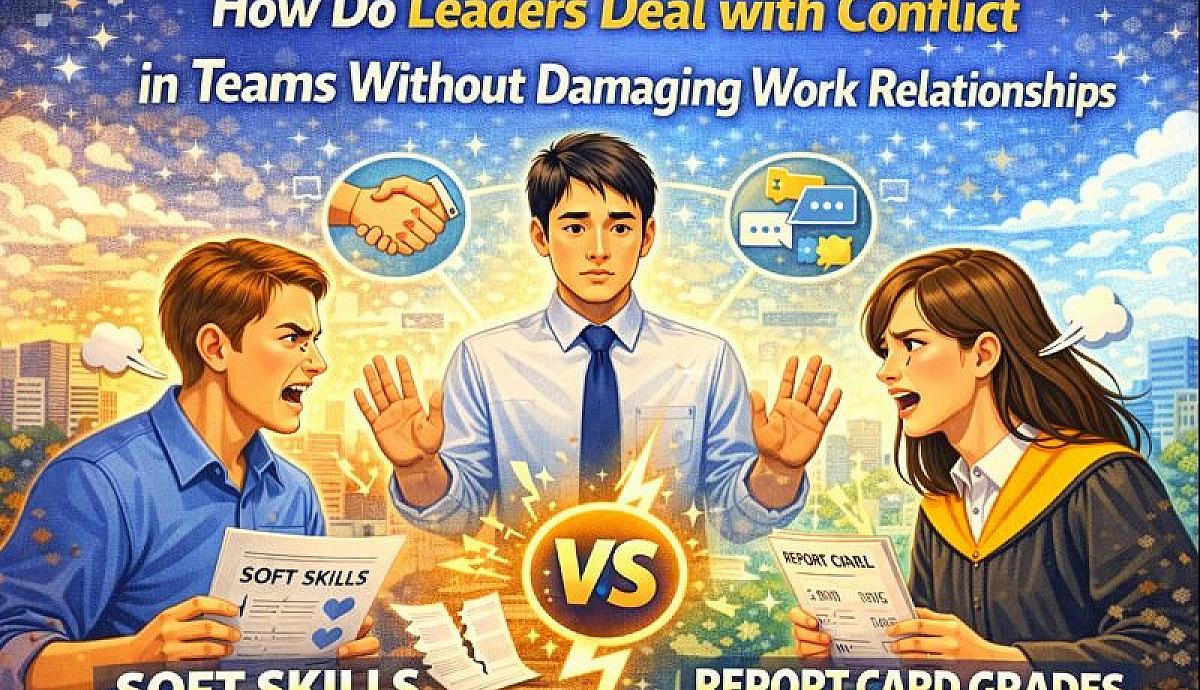 How Do Leaders Deal with Conflict in Teams Without Damaging Work Relationships?