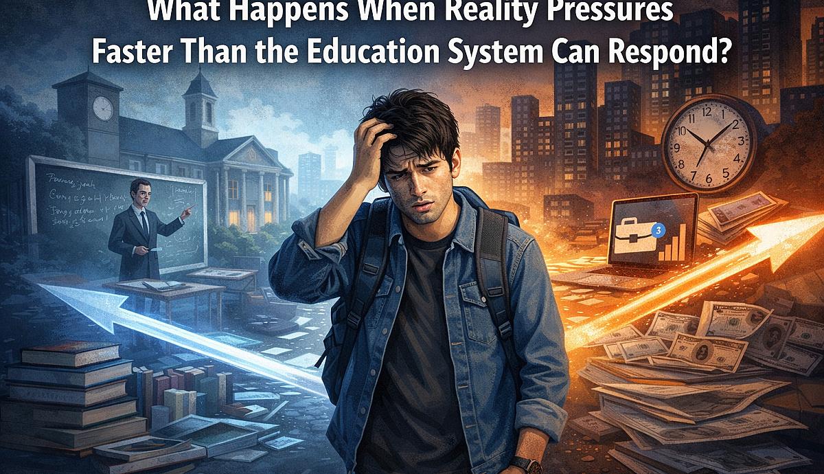 What Happens When Reality Pressures Faster Than the Education System Can Respond?
