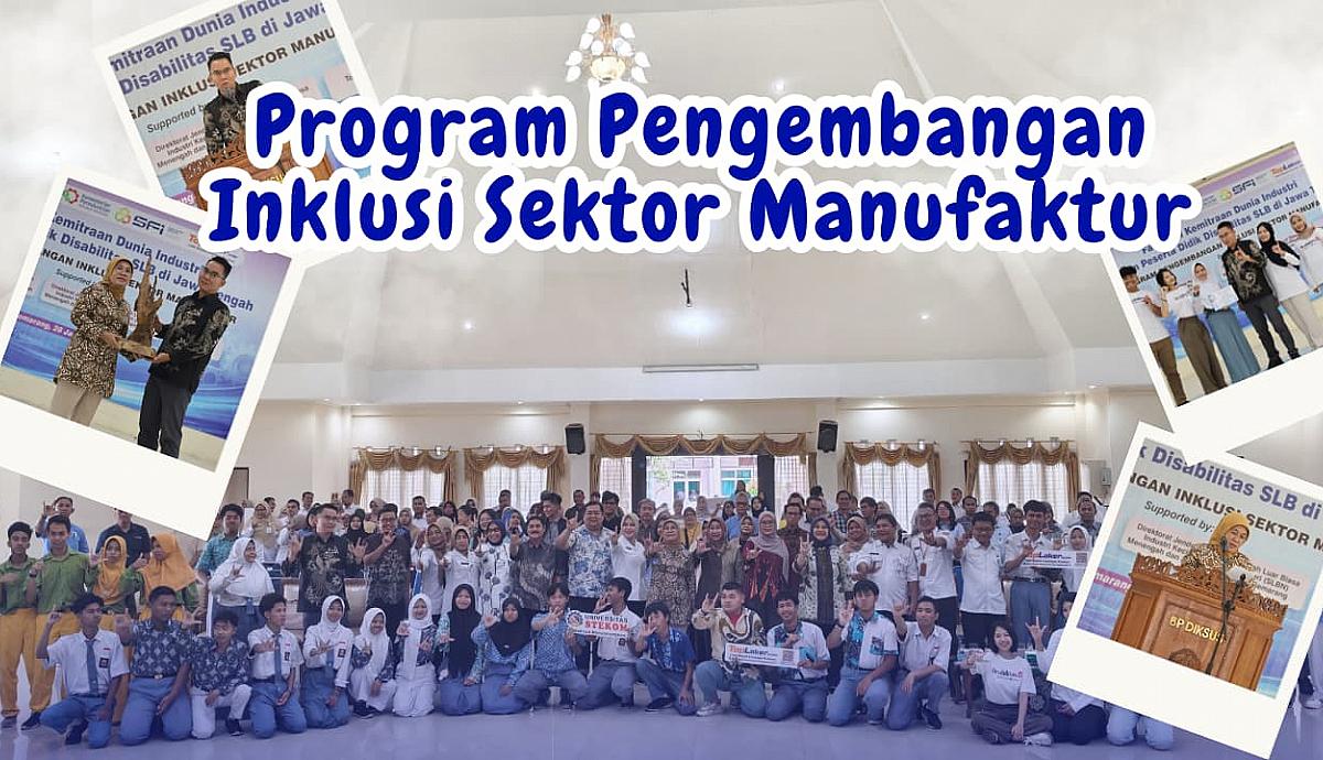 Dorong Pembangunan Inklusif, Universitas STEKOM Dukung Pengembangan Inklusi Sektor Manufaktur bagi Penyandang Disabilitas