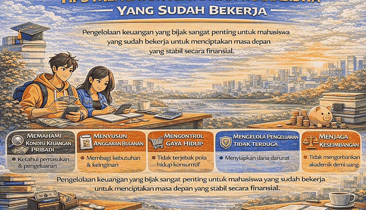 Tips Mengatur Keuangan Mahasiswa Yang Sudah Bekerja