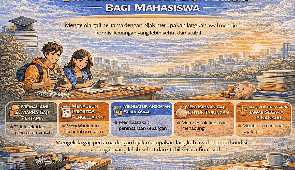 Strategi Mengelola Gaji Pertama Bagi Mahasiswa