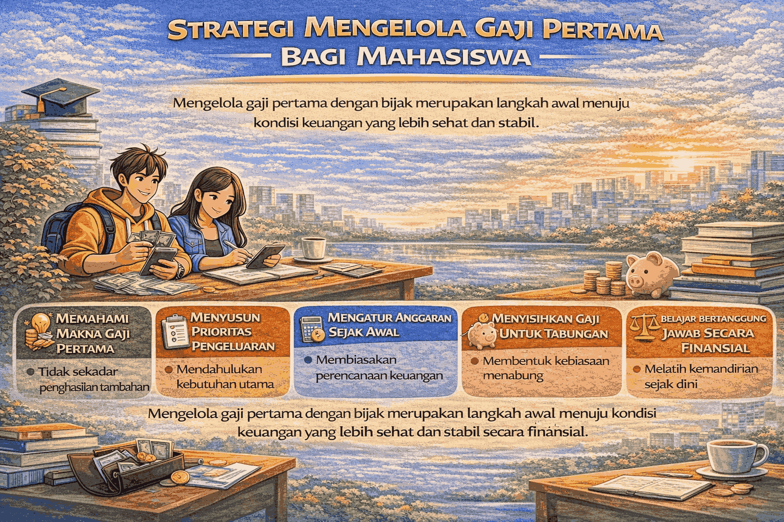 Strategi Mengelola Gaji Pertama Bagi Mahasiswa