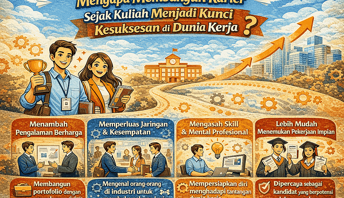 Mengapa Membangun Karier Sejak Kuliah Menjadi Kunci Kesuksesan di Dunia Kerja?