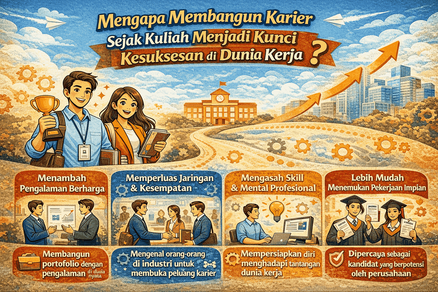 Mengapa Membangun Karier Sejak Kuliah Menjadi Kunci Kesuksesan di Dunia Kerja?