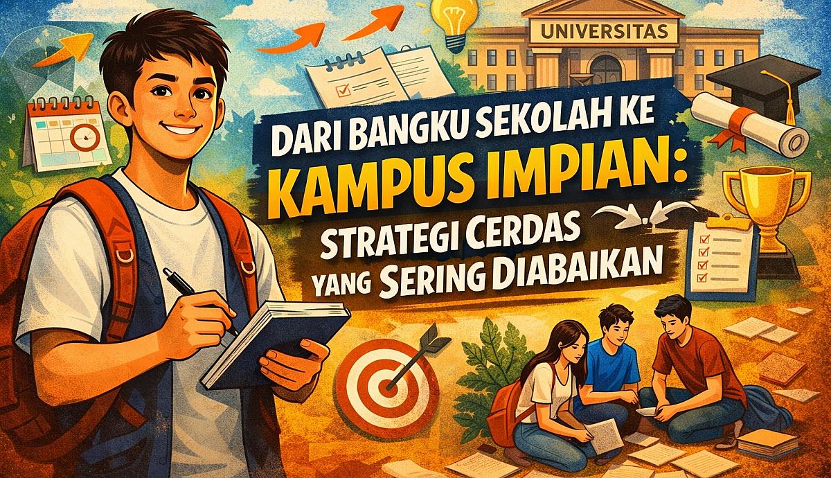 Dari Bangku Sekolah ke Kampus Impian: Strategi Cerdas yang Sering Diabaikan