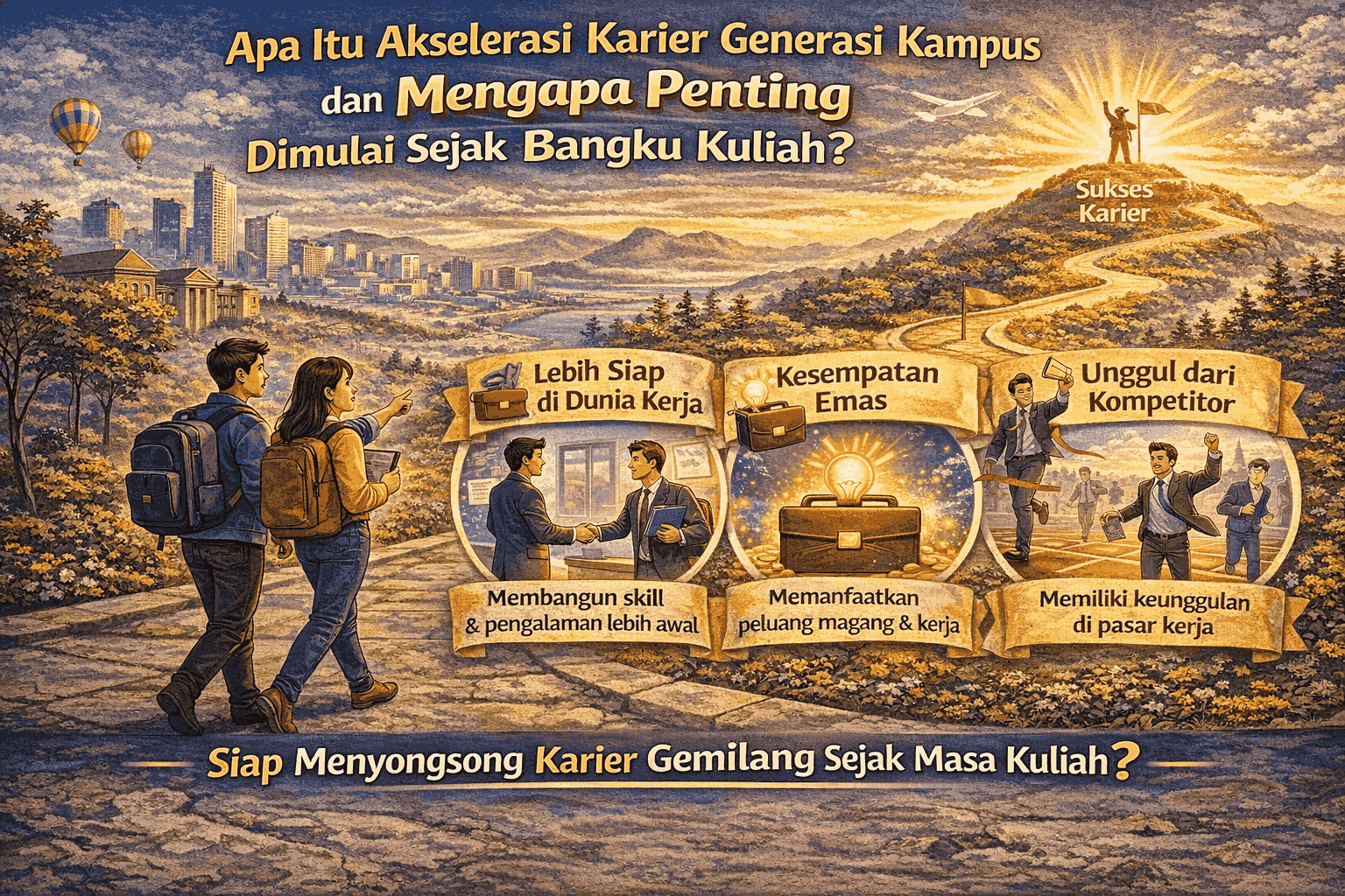Apa Itu Akselerasi Karier Generasi Kampus dan Mengapa Penting Dimulai Sejak Bangku Kuliah?