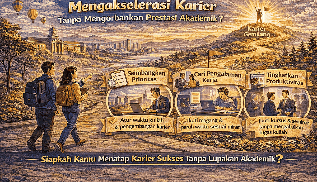 Bagaimana Cara Mahasiswa Mengakselerasi Karier Tanpa Mengorbankan Prestasi Akademik?