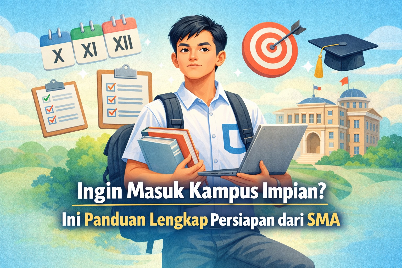 Ingin Masuk Kampus Impian? Ini Panduan Lengkap Persiapan dari SMA