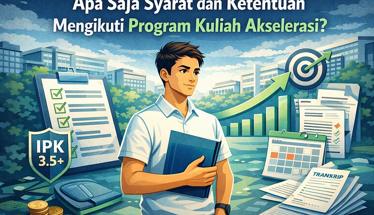Apa Saja Syarat dan Ketentuan Mengikuti Program Kuliah Akselerasi?