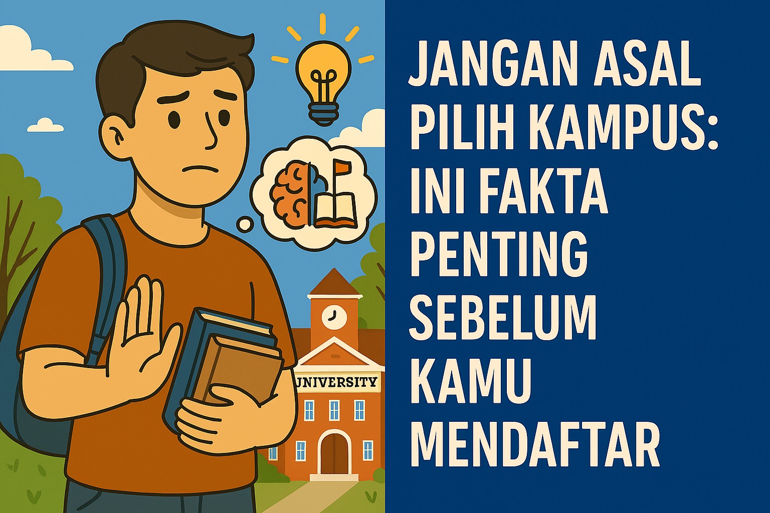 Jangan Asal Pilih Kampus! Ini Fakta Penting Sebelum Kamu Mendaftar