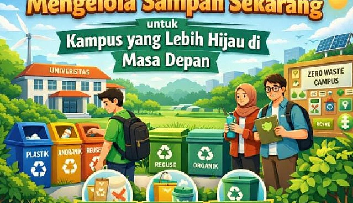 Mengelola Sampah Sekarang untuk Kampus yang Lebih Hijau di Masa Depan