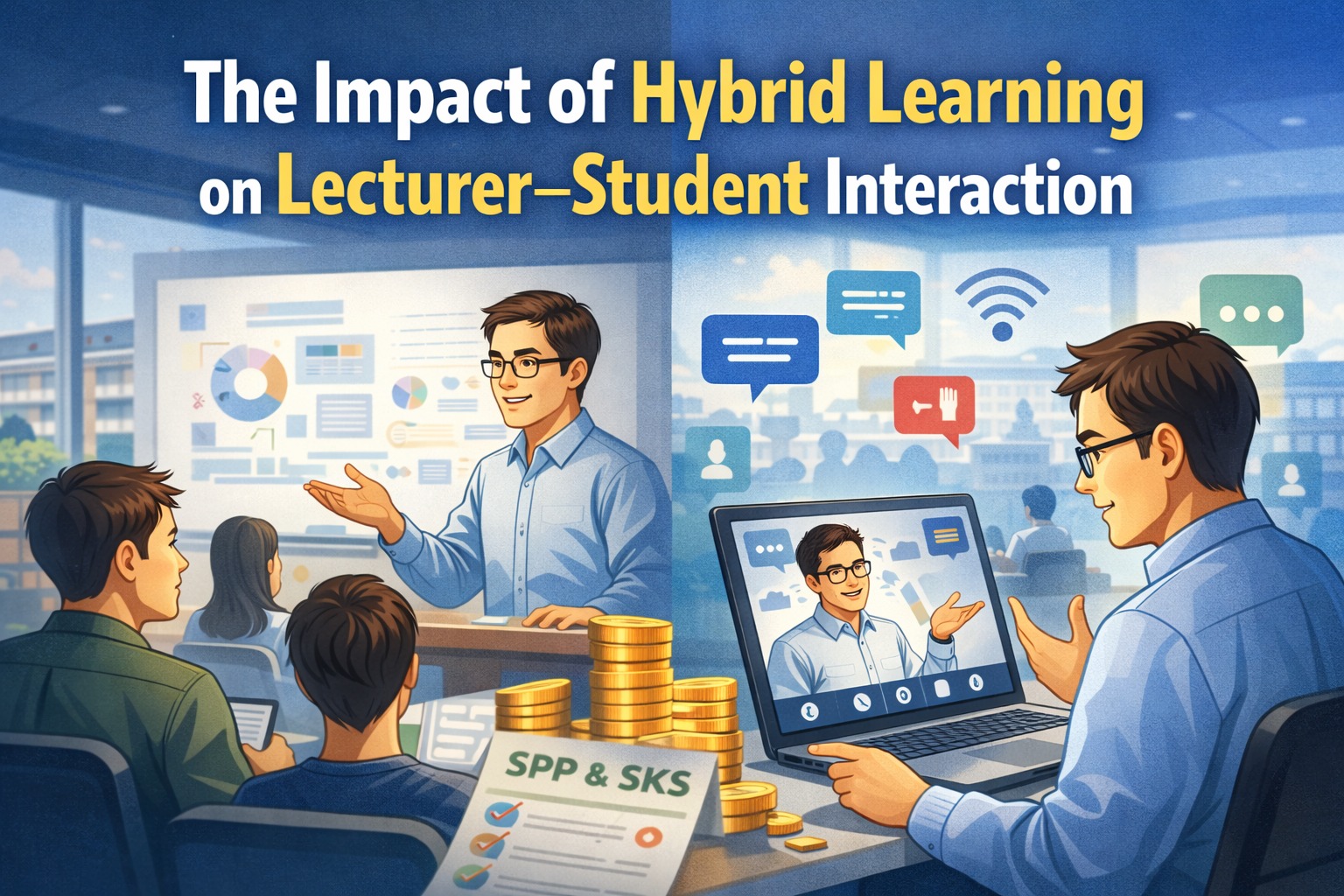 The Impact of Hybrid Learning on Lecturer–Student Interaction