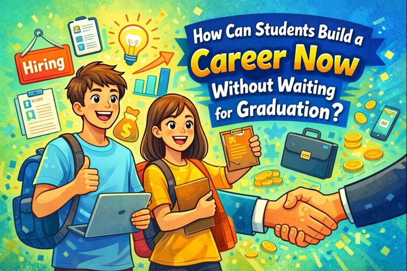 How Can Students Build a Career Now Without Waiting for Graduation?