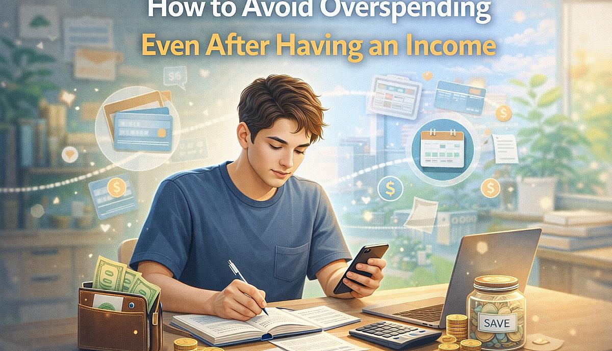 How to Avoid Overspending Even After Having an Income