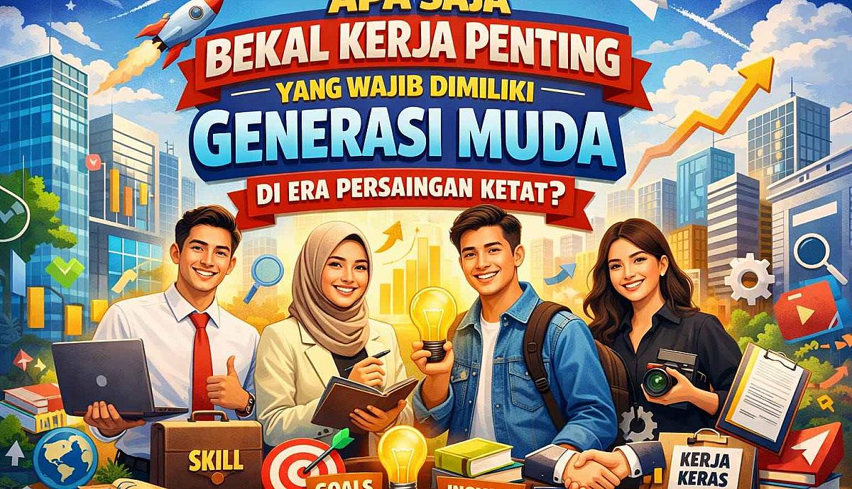 Apa Saja Bekal Kerja Penting yang Wajib Dimiliki Generasi Muda di Era Persaingan Ketat