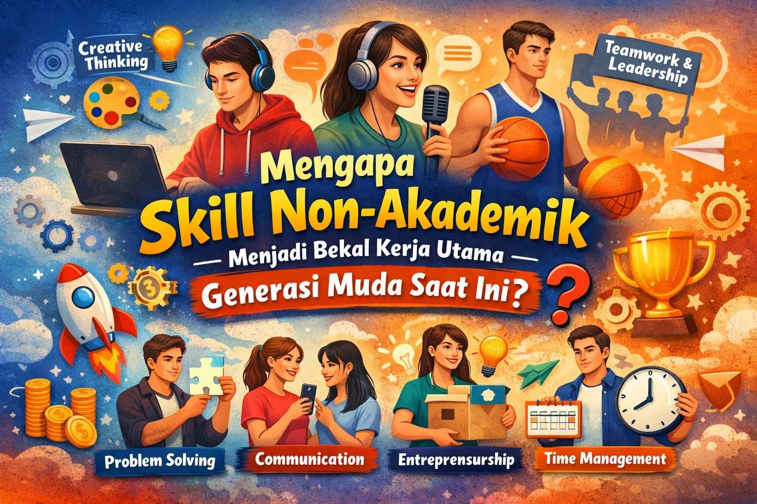 Mengapa Skill Non-Akademik Menjadi Bekal Kerja Utama Generasi Muda Saat Ini?