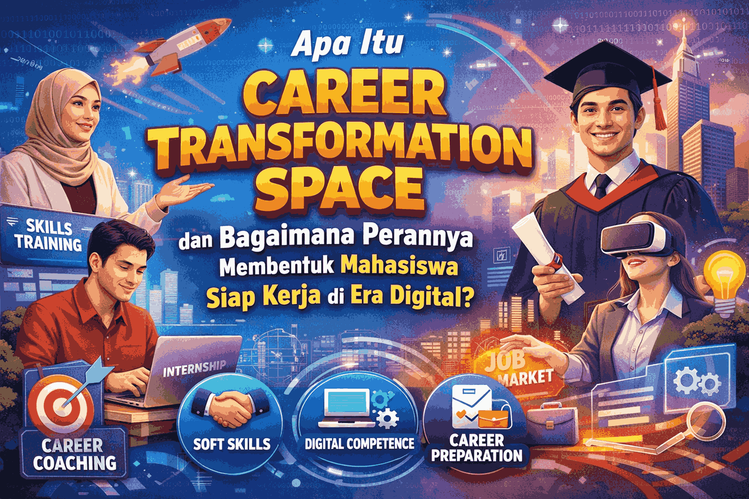 Apa Itu Career Transformation Space dan Bagaimana Perannya Membentuk Mahasiswa Siap Kerja di Era Digital?
