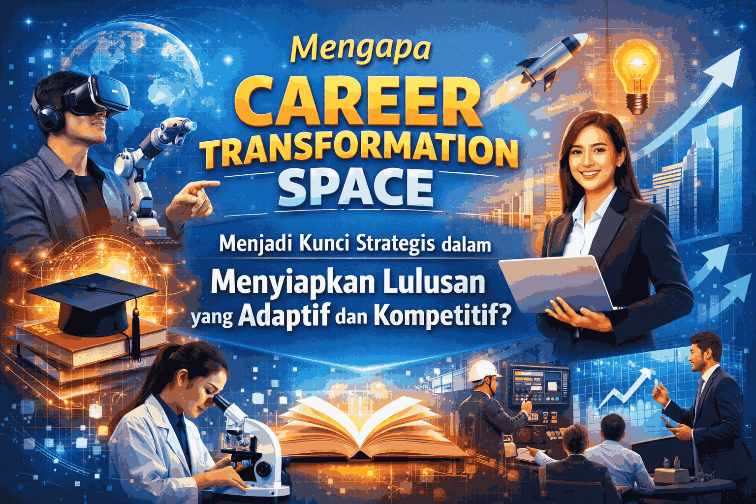 Mengapa Career Transformation Space Menjadi Kunci Strategis dalam Menyiapkan Lulusan yang Adaptif dan Kompetitif?