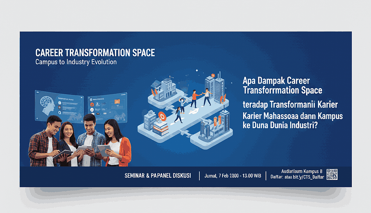 Bagaimana Cara Mahasiswa Memanfaatkan Career Transformation Space untuk Mempercepat Perencanaan Karier dan Peluang Kerja?